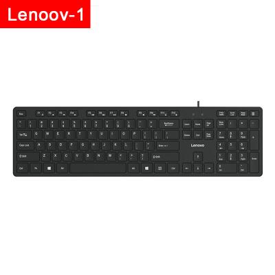 China Lenovo X810L Anti-Ghosting Wired Keyboard Chocolate Ultrathin Keyboard USB Interface Laptop Desktop Keyboard Multifunctional External Wired Keyboard for sale