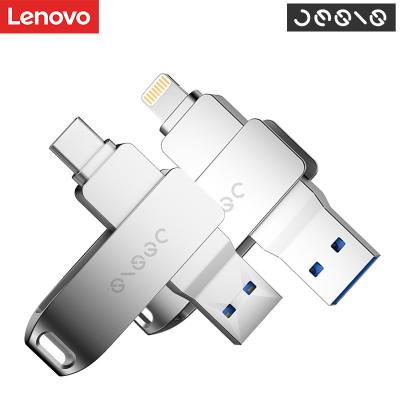 China Original Lenovo Jesis metal relates to Type-C dual interfaceUSB3.1 U disk S1 super-fast flashmemory for Android mobile phone table for sale