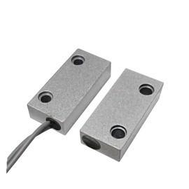 China Surface mounted magnetic contact JS-51 in Zinc-alloyed with Gap of 30MM Ideal for metal door or window for sale