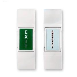 China Exit button or panic button JS-65B in ABS material in label legends(Russia,English,Deutch,etc) customizable for sale