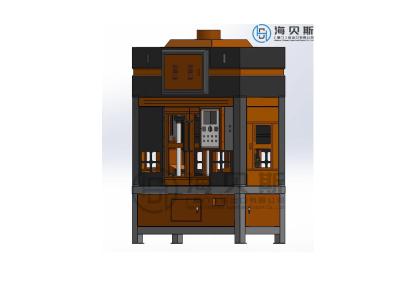 Chine Deux têtes fonderie sable vert machine à tirer de base pour tube en laiton métallique et robinet à vendre