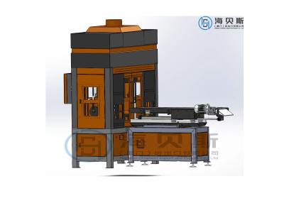 China Doppelkop Sand Core Making Machine Automatische Verticale Shell Core Shooter Machine Te koop