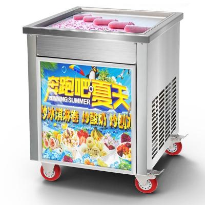 China Factory Manual Fried Snack/Bun Fried Ice Cream Machine for sale