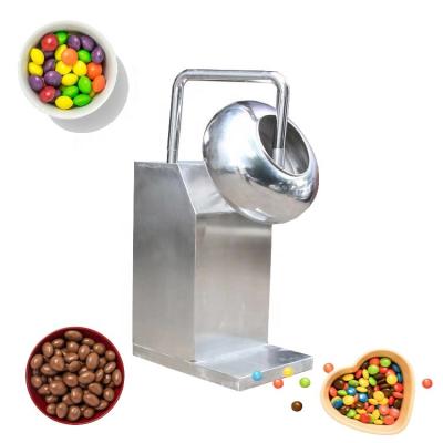 China food & The Laboratory Scale Beverage Factory The Economical High Efficiency Candy Nuts Chocolate Film Tablet Coating Machine for sale