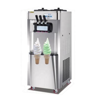 China Commercial Snack Factory Maquina De Helado Suave Brave Man Ice Cream Making Machine Frozen Yogurt Soft Serve Ice Cream Machine for sale