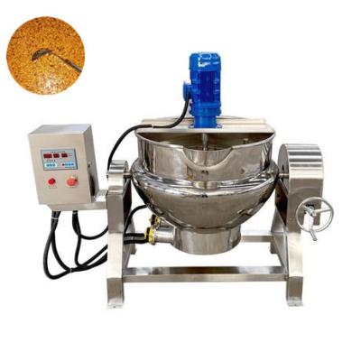 China Vegetable Processing Plant Stainless Steel Food Grade Electric Steam Coated Kettle/Other Food Processing Machinery for sale