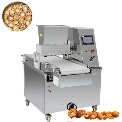 China Cookies Encrusting Machine Automatic Cookies Encrusting Machine Industrial Fortune Cookie Making Machine Biscuit Cookie Cutter Machine for sale