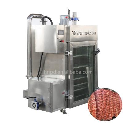 China Automatic Production Computer Control Meat Smoke House Fish Smoke Oven Chicken Smoker for sale