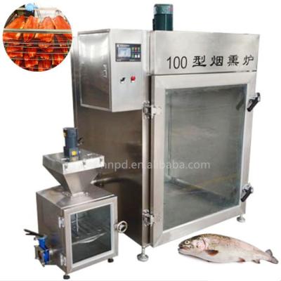 China Automatic Production Meat Smoker / Cold Fish Oven Meat Smoke Machine For Salmon for sale