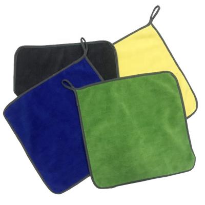 China Custom QUICK DRY Super Absorbent Microfiber Car Wash Drying Towel Cleaning Towel for sale