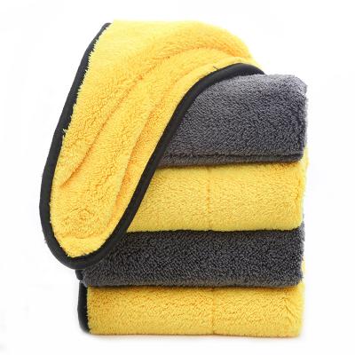 China 800GSM Car Wash Towel 40*40 Kitchen Car Cleaning Microfiber QUICK DRY Towel for sale