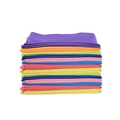 China Viable Magic Cold Towel Sports Ice Instant Microfiber Portable Moving Cooling Towel for sale