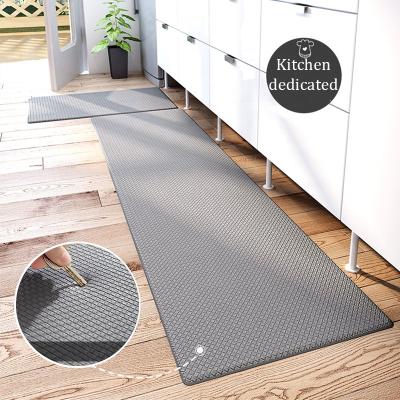 China PU Non-Slip Kitchen Leather Waterproof Oil Proof and PVC Non-Slip Mat for sale