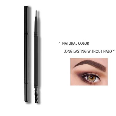 China Custom Eyebrow Pencils Private Label Logo Thin Eyebrow Pencil Thin Waterproof Brow Waterproof Wholesale for sale