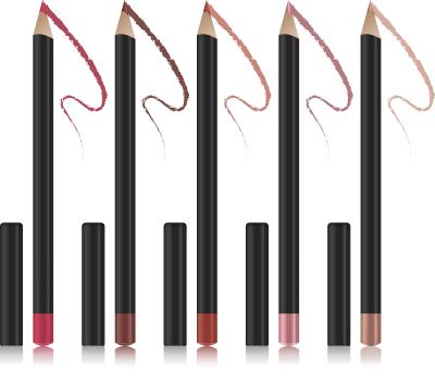 China Private Label Wholesale Waterproof Makeup Lip Liner Matte Lipliner Pencil Long Lasting Smoothly for sale