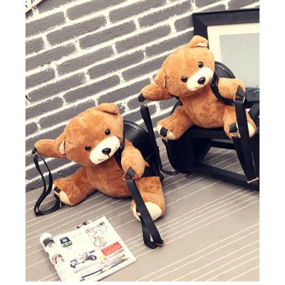 China PORTABLE Tiktok Teddy Xiong Backpack Star Leisure Travel Female Bag for sale