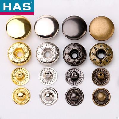 China Zinc Alloy Press Stud Button Magnetic Snap Fastener Button 18mm for sale