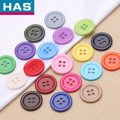 China Plain Plastic Buttons Various Sizes Accessories Buttons Non Toxic for sale