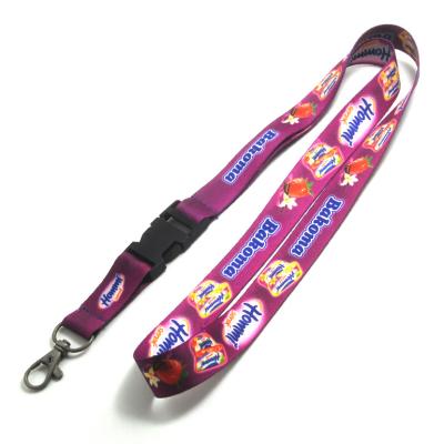 China Advertising two tone nice lanyard with sublimation printing for tuborg beer for sale