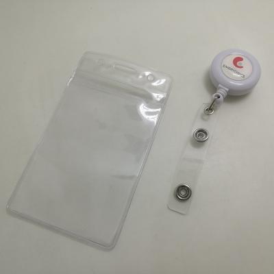 China PVC Transparent waterproof soft ID card holder for sale