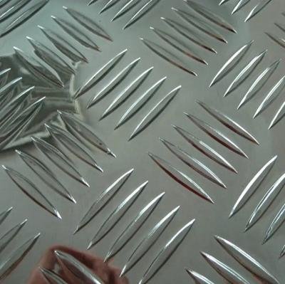 China Cookware Industry 1060 Pattern 3003 5052 5754 H14 Checkered Embossed Aluminum Sheet Dish for sale