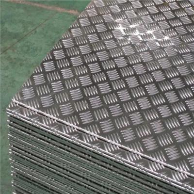 China Aluminum Anti-Slip Plate Cookware Industry Aluminum Sheet 1050 Checkered Dish for sale