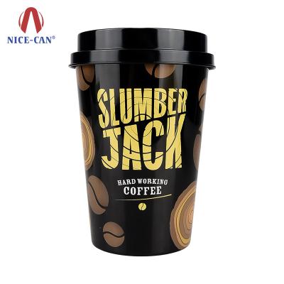 China Tin Box For Coffee Nice-can Hard Working Wholesale Coffee Metal Tin Container for sale