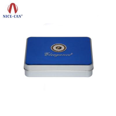 China Gift Tin Packaging Elegant Rectangular Shape Tin for Gift Tin Packaging Books for sale