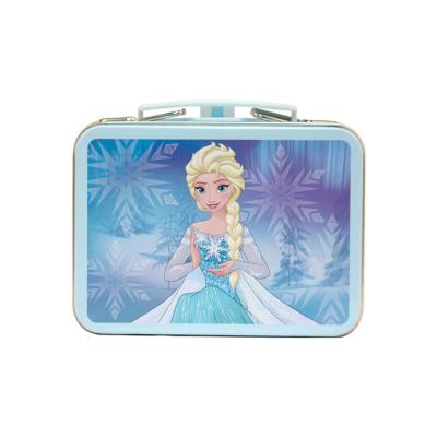 China Wholesale American Metal Tin Lunch Box With Handle Children's Gift Lunch Box for sale