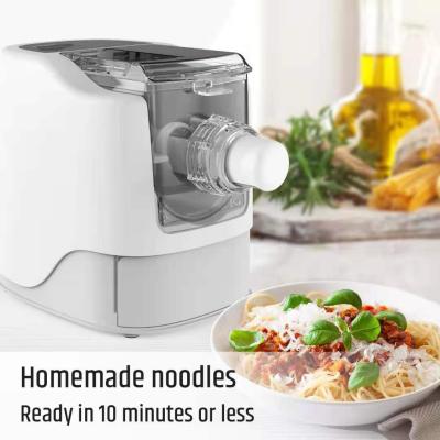 China Household Automatic Fresh Noodle Making Machinery Electric Chinese Macaroni Extruder Plastic Electric Pasta Noodle Maker Machine for sale