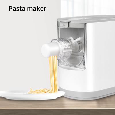 China Household Spaghetti Noodle Maker Mini Pasta Making Machine Plastic Fresh Electric Wholesale Macaroni for sale