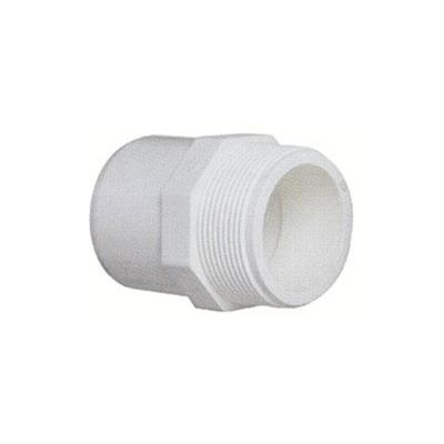 China UPVC PVC PRESSURE ADAPTER MALE (VALVE) - SWJ&BSP THREAD for sale