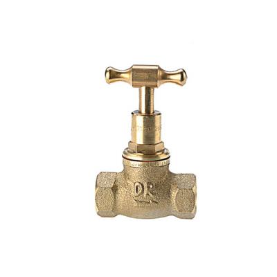 China Brass / Chrome F/F Brass Stop Valve Pressure Stop Valve STOP VALVE Brass Valve for sale