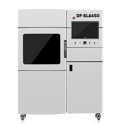 China One-click automatic smart dialing. DF-SLA450 ​​Industrial Resin SLA 3D Printer Machine With Replaceable Resin Tanks for sale