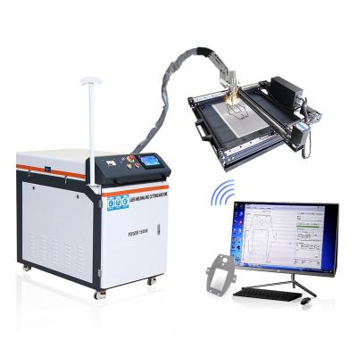 China Aluminum Handheld Fiber Laser Welding Welding and Cutting Machine Laser Cutting and Welding Machine Fiber Laser Cutting and Welding Machine for sale