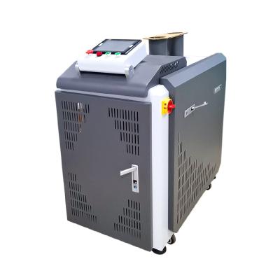 China Building Material Shops 1000W Handheld Fiber Laser Cleaning And Welding Machine Dual Function For Aluminum Rust Removal Welding for sale