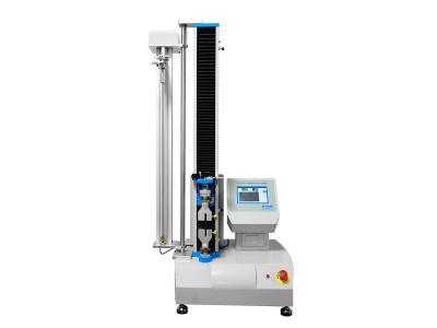 China Máquina de prueba extensible columna electrónica de la materia textil 2KN de la sola en venta