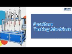 Pneumatic Furniture Testing Machines Multi Axis Precision For Spring Strength