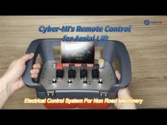 electrical control system for customization wireless remote control set