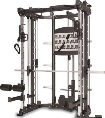 China Universal Hot Sale Multi Functional Power Weight Blacksmith Squat Machine Commercial And Home Rack for sale