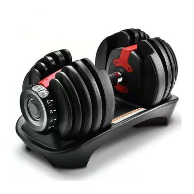 China Universal high quality and low price customized fitness equipment dumbbells with adjustable rack dumbbell set for sale