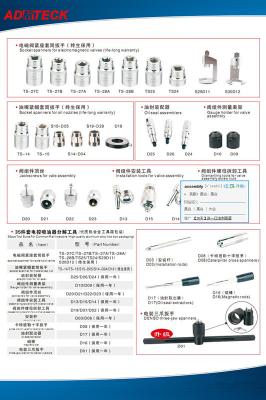 China Thermal Treatment Common Rail Tool Fuel Pump Kits 35 Pieces ISO for sale