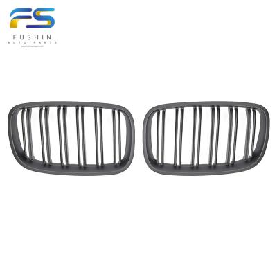 China ABS X5/X6 Series Dual Slat 2018-IN Gloss Black Car Grille For BMW E70/E71 for sale