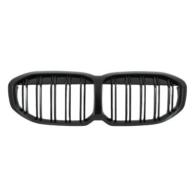 China ABS F40 GLOSS BLACK TWIN BAR FOR 2020-ON TUNNING 1 SERIES GRILL UPGRADE GRILL for sale