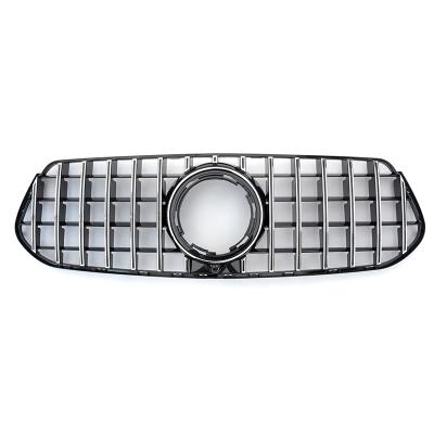 China ABS Good Quality Black Chrome Car Front Grille For Benz W167A GLE Class for sale