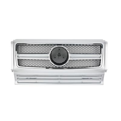 China ABS Silver Front Car Grille For Mercedes Benz W463 G SL Class for sale