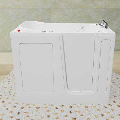 China Small Walk-In Bathtubs Portable Walk-in Freestanding Bathtubs For Elders Or Handicapped With Seat With MassageCWB2848 for sale