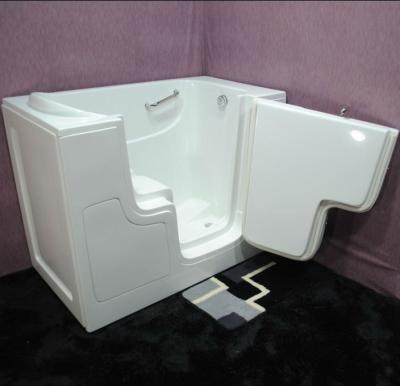 China Walk-In Shower Combo Soaking Tub With Open Door Outdoor Wheelchair Tub CWST3052S for sale