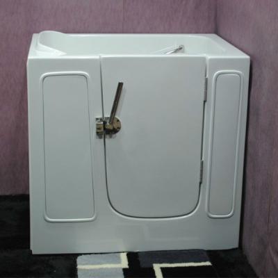 China Soaking bathtub opening walk-in walk-in tub corner Fiberglass Shower Bathtub for sale