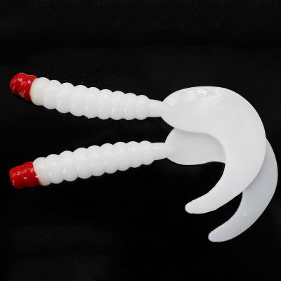 China Fsihing Lure Wholesales 3.5cm 5.5cm Soft Silicone 7cm Fishing Lure Artificial Worm Bait From China Fishing Lure for sale